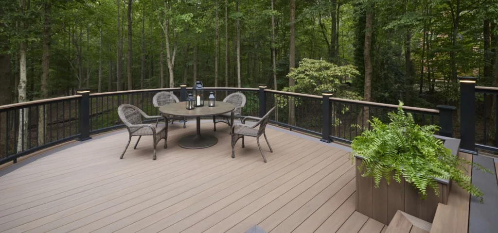 TimberTech English Walnut Advanced PVC Decking