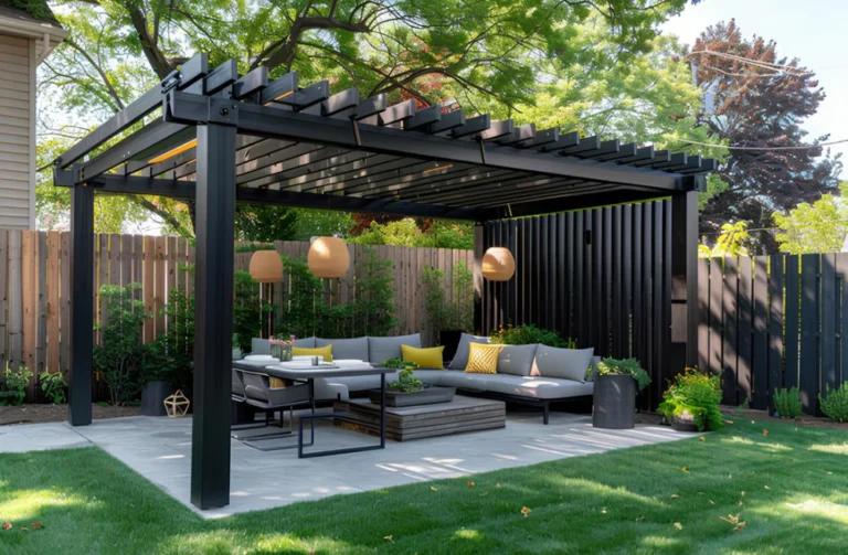 pvc pergola